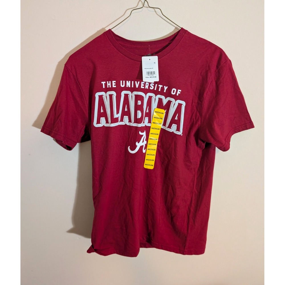 CSA Alabama Crimson Tide Red T-Shirt Shirt Men’s Adult M Officially Licensed NWT
